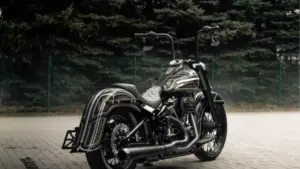 Harley-Davidson Heritage Ape Hanger ‘Black Star’ by Killer Custom