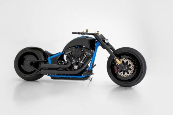 Harley-Davidson Softail Chopper 'Bugatti' by Bündnerbike