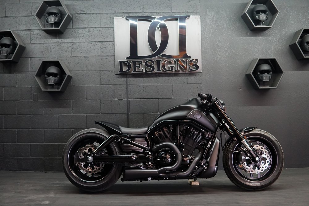 Harley-Davidson V-Rod 360 ‘Top Secret’ build by DD Designs