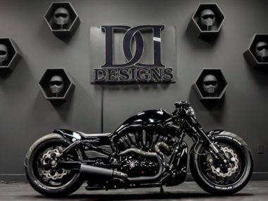 Harley-Davidson V-Rod muscle 'La Sombra' build by DD Designs