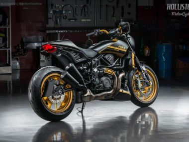 Indian Motorcycle FTR S 'Blackhawk I' Custom-made by Hollister's MotorCycles