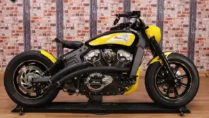 Indian Scout 1200 Custom Bobber build by Moore Speed Racing