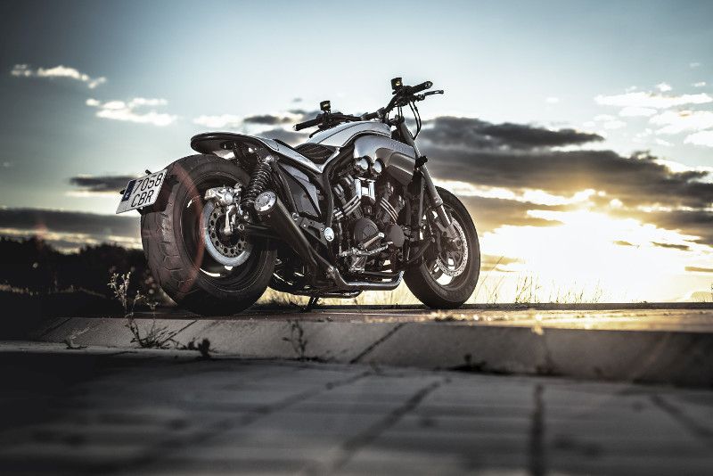 Yamaha V-Max muscle 'W-Max' by NitroCycles