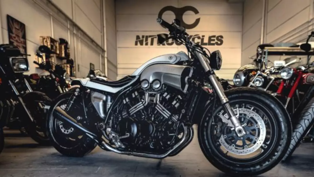 Yamaha V-Max muscle ‘W-Max’ by Nitrocycles