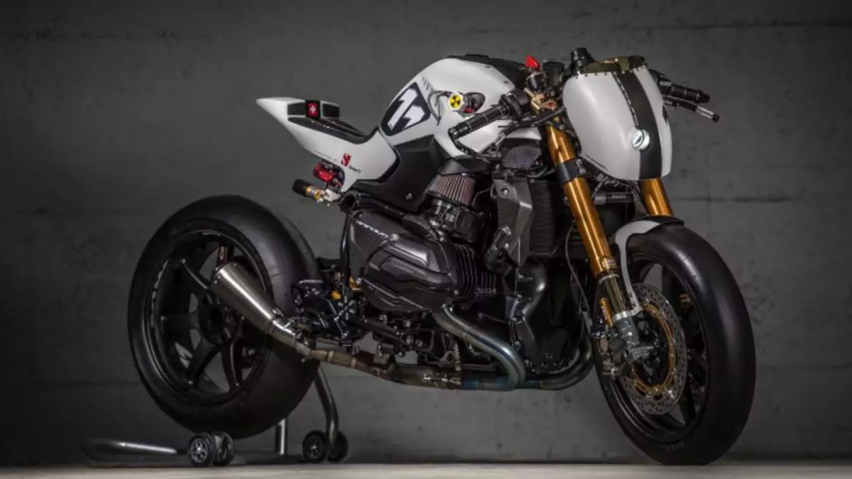 BMW R1200 R Cafe Racer ‘Veneno Blanco’ by VTR Customs