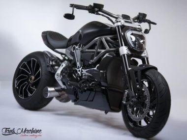 Ducati XDiavel Matt Race 'Reverse 69' by Tank Machine