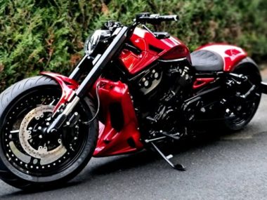 Harley-Davidson Rod 300 'Bombasse' by Show Bike Fashion