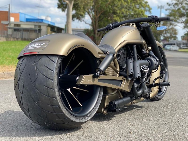 Harley-Davidson V-Rod Hot Rod ‘Titanium’ by DGD Custom