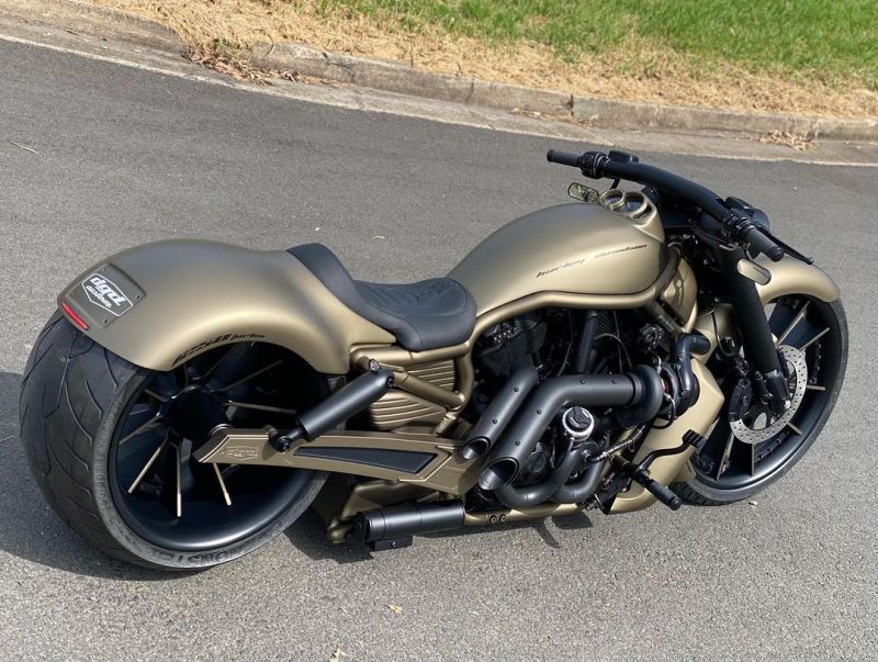 Harley-Davidson V-Rod Hot Rod 'Titanium' by DGD Custom