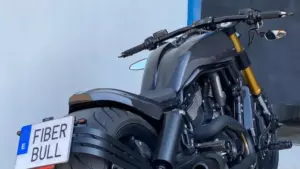 Harley-Davidson V-Rod 'Full Carbon 330' by FiberBull Harley-Davidson V-Rod ‘Full Carbon 330’ by FiberBull