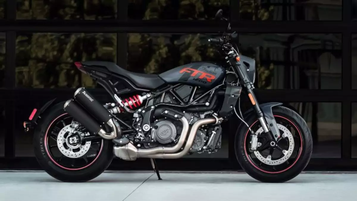 Indian FTR 1200 Stealth gray special edition