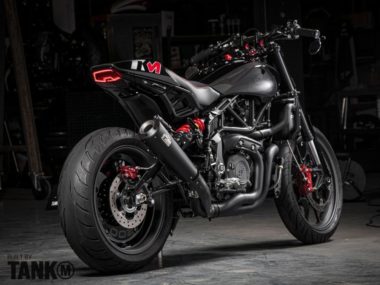 Indian FTR Street Traker 'Super Veloce TKM' by Tank Machine