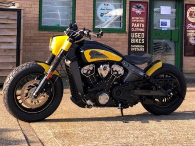 Indian Scout Icon Bobber by Moore Speed Racing