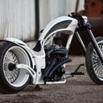 Radical fork Over Frame 'Smoothless' by customized Thunderbike