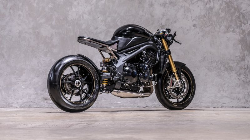 Triumph Speed Triple ‘Triple X’ Motorcycle by Zeus Custom
