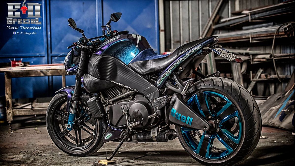 Buell Race 'Skin Blue' by ED Special