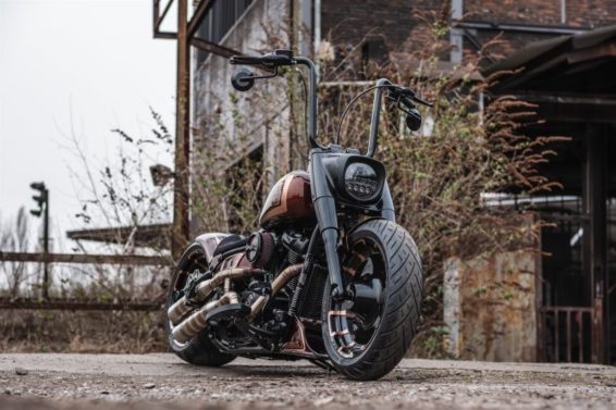 Harley Davidson Fat Boy Ape Hanger By X Trem Customs