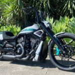 Harley-Davidson-V-Rod-Ape-hanger-by-Quality-customs