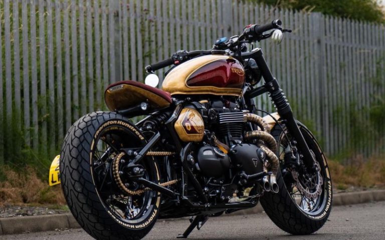 Triumph Bonneville Custom Mongolia By Thornton Hundred