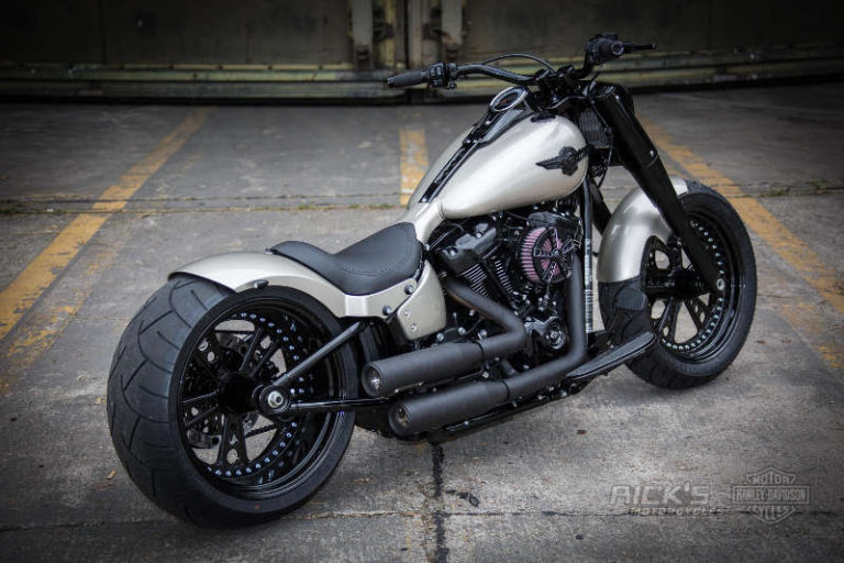 ⛔ Omg Harley Softail Fat Boy Custom By Ricks Motorcycles 5040