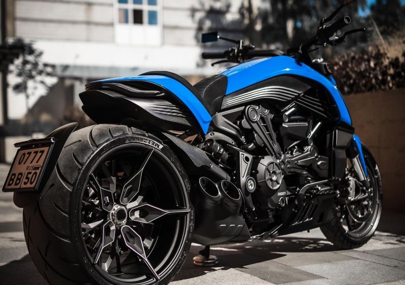 Ducati X-Diavel blue ‘Aliense 8’ by Box39