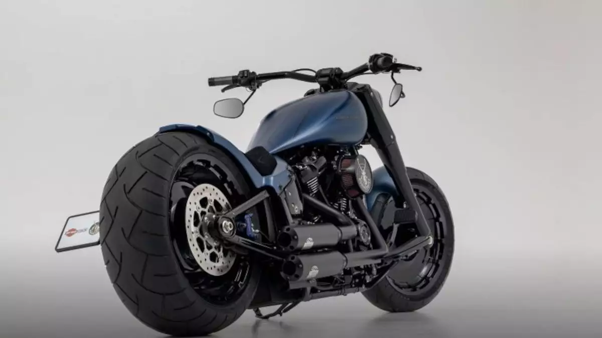 H-D Softail Fat Boy ‘The Icon Boy’ by Bündnerbike