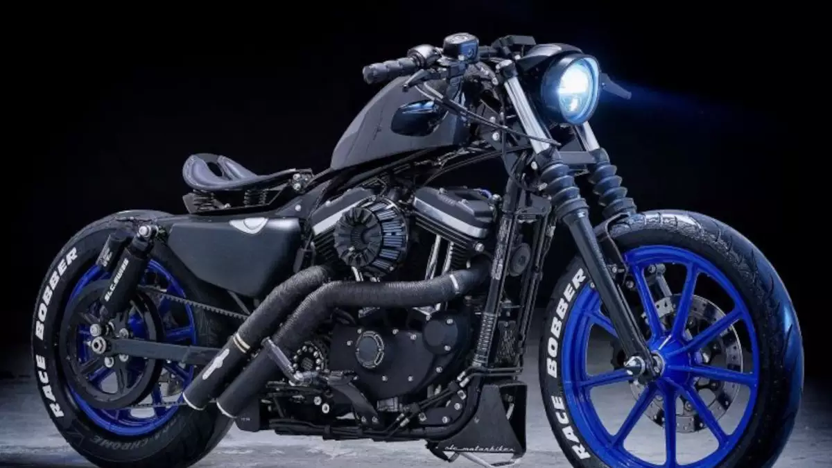Harley-Davidson Sportster carbon ‘Racebobber’ by SLC Swiss