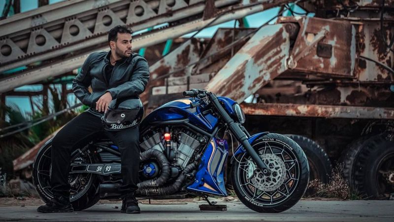 Harley-Davidson V-Rod owned by @Shehab from Libya