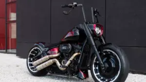 Harley Breakout Ape hanger ‘Toretto’ de BT Choppers
