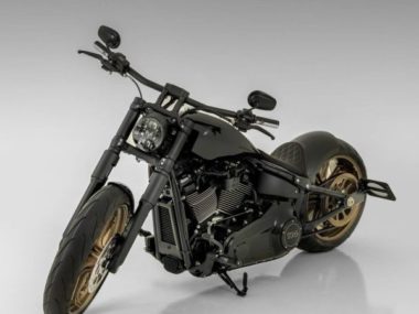 Harley-Davidson Muscle Breakout 'Raptor' by Bündnerbike
