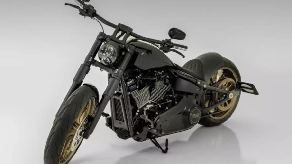 Harley-Davidson Muscle Breakout 'Raptor' by Bündnerbike