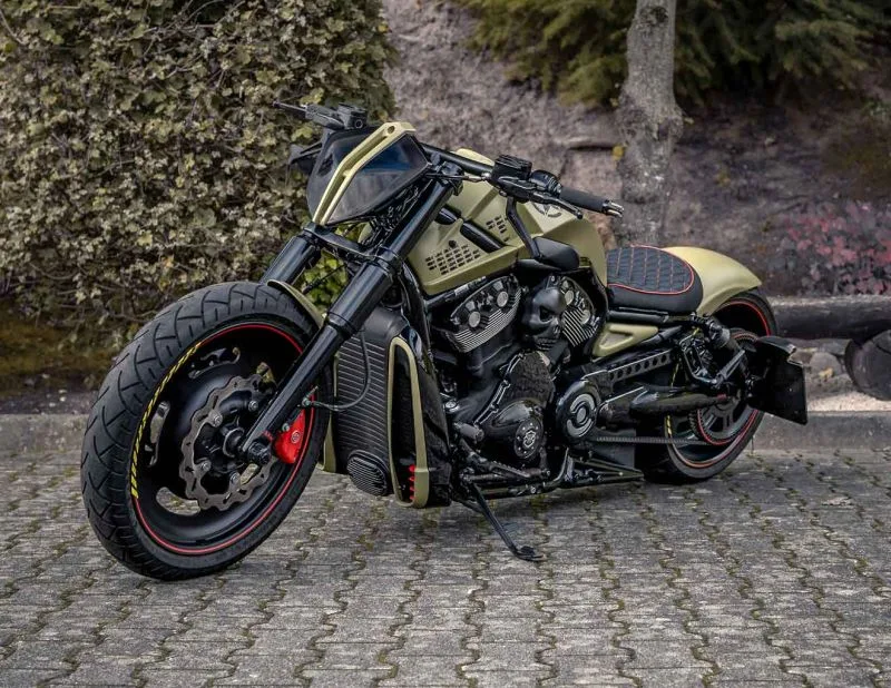 ▷ Harley-Davidson V-Rod 'U.S. Air Force' by Bullock Custom-Bikes