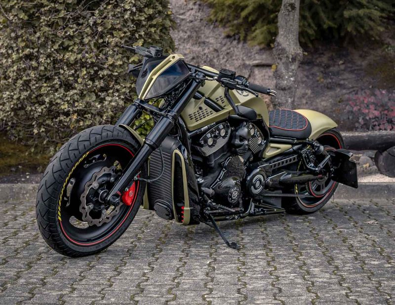 Harley-Davidson V-Rod ‘U.S. Air Force’ by Bullock Custom-Bikes