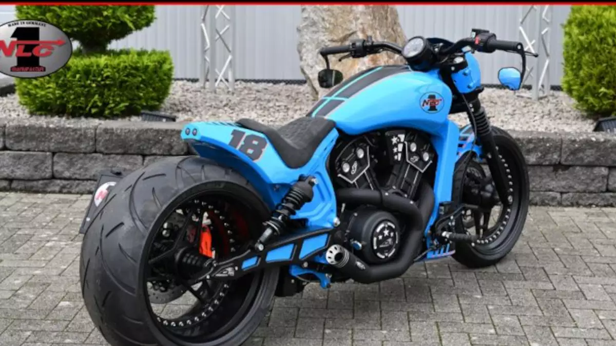 Indian Scout race 'Le Mans' by No Limit Custom