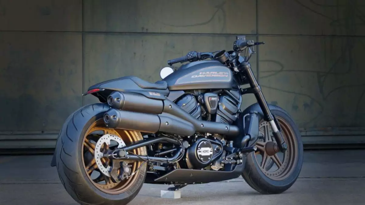 Harley-Davidson Sportster S 'Leanster' by Rick's Motorcycles Harley-Davidson Sportster S ‘Leanster’ by Rick’s Motorcycles
