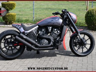 Indian Scout dragstyle 'Tim's Destroyer' by No Limit Custom