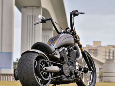 Victory Vegas Ape hanger by Conquest Customs