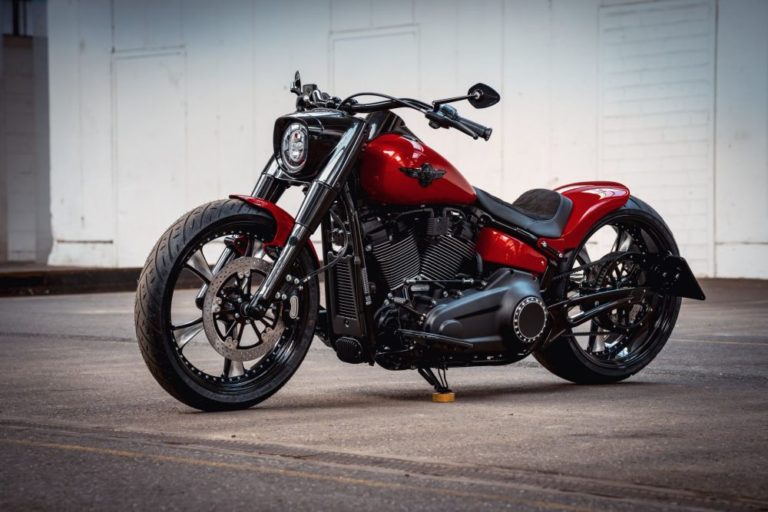 H-D Fat Boy 114 'Red Booster' customized by Thunderbike