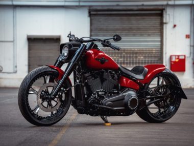 H-D Fat Boy 114 'Red Booster' customized by Thunderbike
