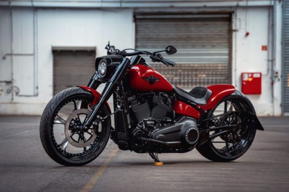 H-D Fat Boy 114 'Red Booster' customized by Thunderbike