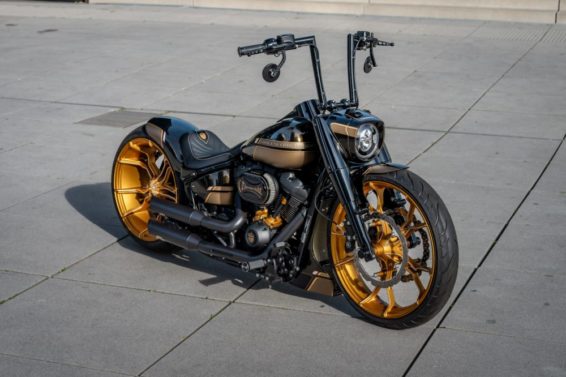 Harley-Davidson Fat Boy customized by Thunderbike