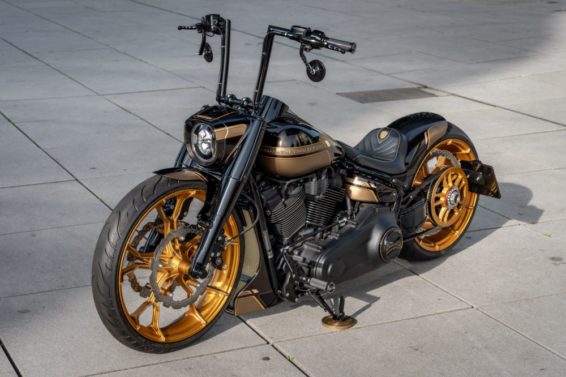 Harley-Davidson Fat Boy customized by Thunderbike