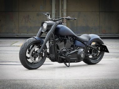 Harley-Davidson Fat Boy FLFBS 114 'Blue Thunder' by Thunderbike