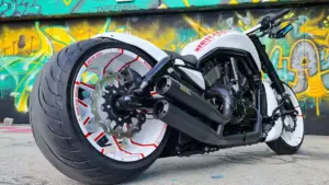 Harley-Davidson Night Rod 'Red stripes' by Bad Boy Customs