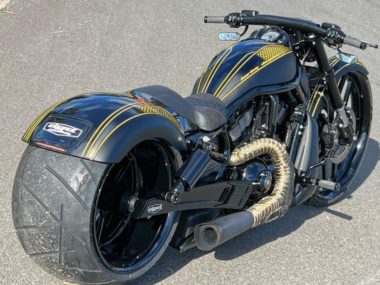 Harley-Davidson NightRod 360 tire by DGD Custom