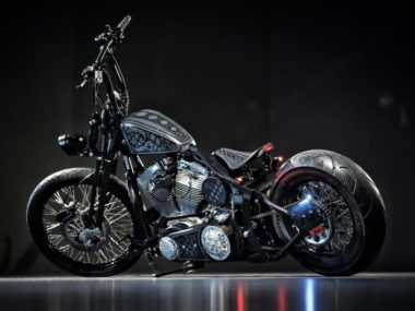 Harley-Davidson Ape hanger bobber by SLC Swiss