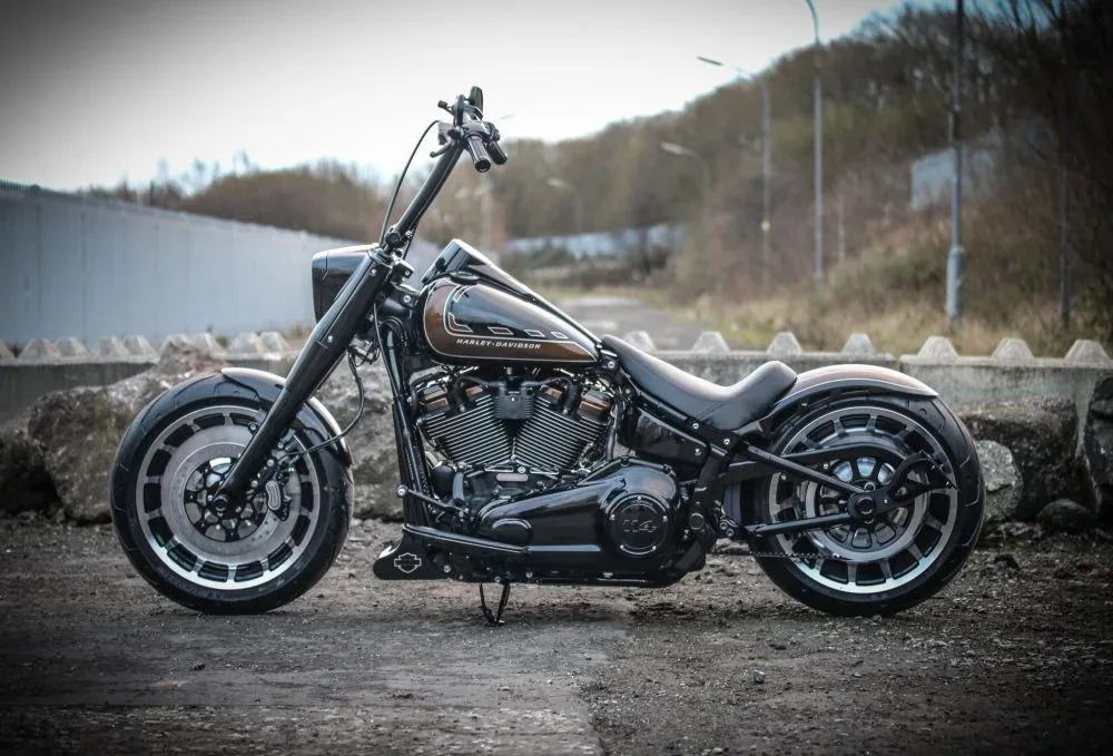 Harley-Davidson 'Ape Hanger' Fat Boy by West Coast