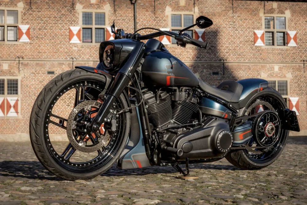 Harley-Davidson-custombike-Fat-Boy-Black-Dog-by-Thunderbike