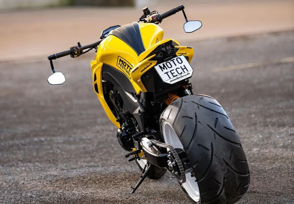 ▷ Kawasaki Z1000R Wide tires by Moto-Tech Schweiz