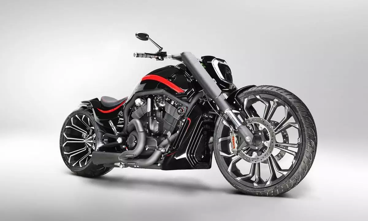 Harley-Davidson Night Rod Project 'Lamellar' by GAZcustom